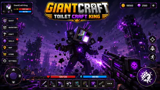 GIANTCRAFT: Toilet Craft King 3