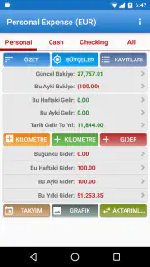 Gider Yöneticisi screenshot