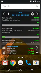 Gider Yöneticisi screenshot