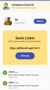 Gift World - Hediye Kodları screenshot