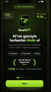 GoalGPT: AI Futbol Analizi screenshot