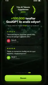 GoalGPT: AI Futbol Analizi screenshot