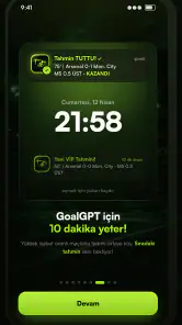 GoalGPT: AI Futbol Analizi screenshot