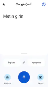Google Çeviri screenshot