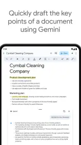 Google Dokümanlar screenshot