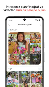 Google Fotoğraflar screenshot