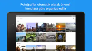 Google Fotoğraflar screenshot