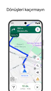 Google Haritalar screenshot