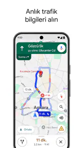 Google Haritalar screenshot