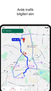 Google Haritalar screenshot
