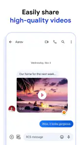 Google Mesajlar screenshot