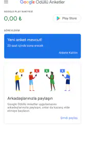 Google Ödüllü Anketler screenshot