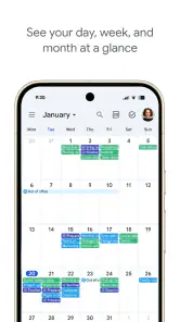 Google Takvim screenshot