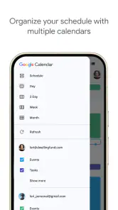 Google Takvim screenshot
