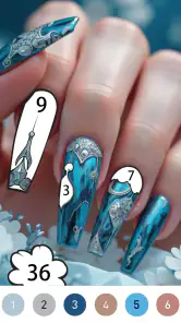 Gown Color by Number Book screenshot