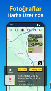 GPS Harita Kamera Uygulaması screenshot