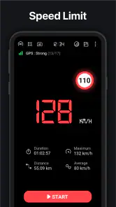 GPS Hız Göstergesi : Hız Ölçer screenshot