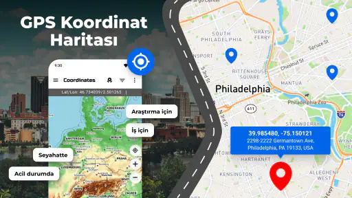 GPS Koordinatları Haritası 1