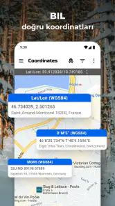 GPS Koordinatları Haritası screenshot