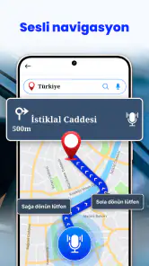 GPS Sesli Navigasyonu: GPS Yön screenshot