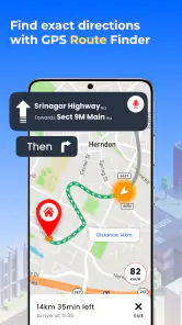 GPS uydu dünya Harita Görünümü screenshot