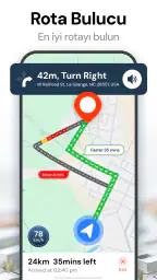 GPS uydu haritası, canlı dünya 1