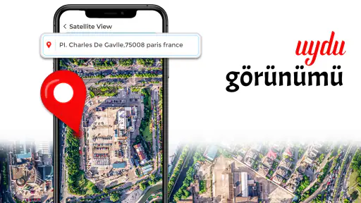 GPS uydu haritası, canlı dünya 2