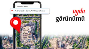GPS uydu haritası, canlı dünya screenshot