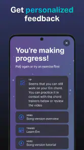 GuitarTuna: Tune & Play Guitar screenshot