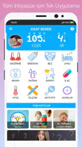 Gün Gün Bebek Bakımı, Takibi screenshot