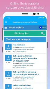 Gün Gün Bebek Bakımı, Takibi screenshot