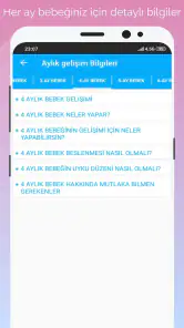 Gün Gün Bebek Bakımı, Takibi screenshot