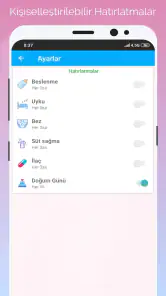 Gün Gün Bebek Bakımı, Takibi screenshot