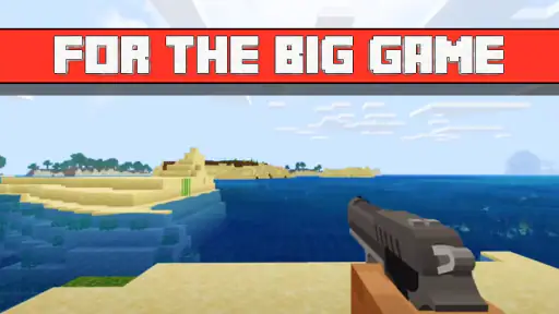 Gun Mod for Minecraft PE 2