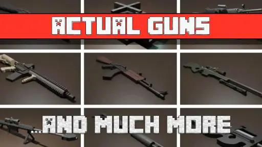 Gun Mod for Minecraft PE 6