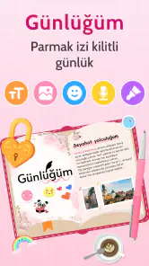 Günlüğüm şifreli Türkçe screenshot