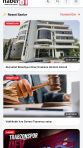 Haber 61 - Trabzon Haber screenshot