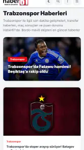 Haber 61 - Trabzon Haber screenshot