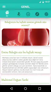 Hafta Hafta Gebelik Takibi screenshot