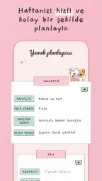 Haftalık menü, Yemek planlama 4