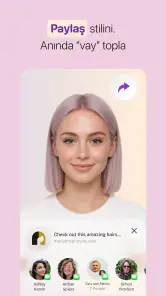 HairHunt: Yapay Zeka Saç screenshot