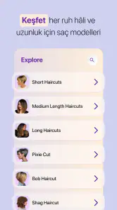HairHunt: Yapay Zeka Saç screenshot
