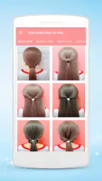 Hairstyles step by step 5