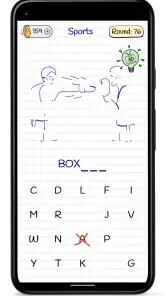 Hangman Kids - Word game screenshot