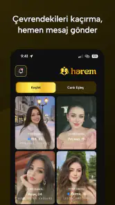 Harem: Görüntülü Sohbet screenshot
