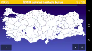 Harita Oyunu Türkiye: Şehirler screenshot