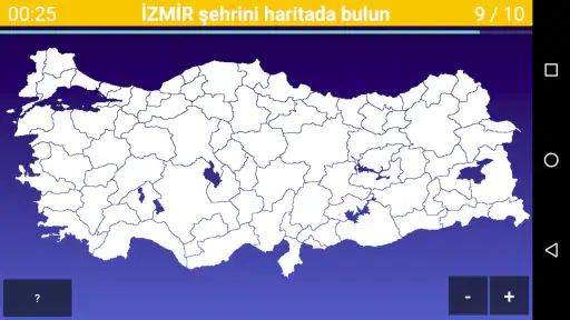 Harita Oyunu Türkiye: Şehirler 1