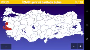 Harita Oyunu Türkiye: Şehirler screenshot