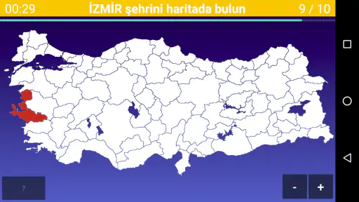 Harita Oyunu Türkiye: Şehirler 2