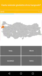 Harita Oyunu Türkiye: Şehirler 3